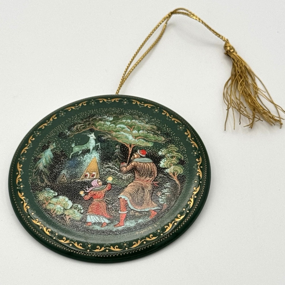 Russian Folk Art Palekh Ornament